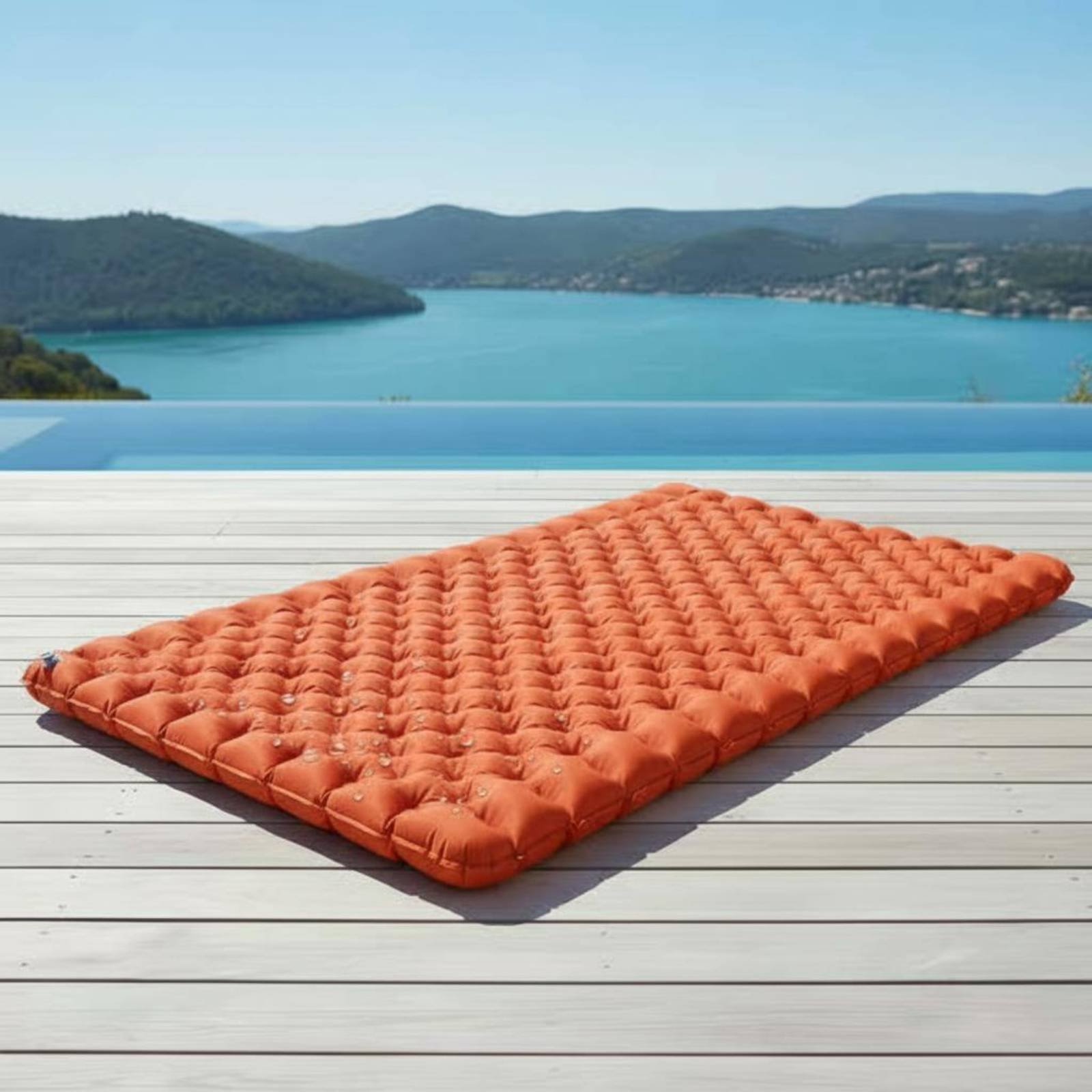 Outdoor Rug Waterproof - Надувной кемпинговый коврик из нейлона и