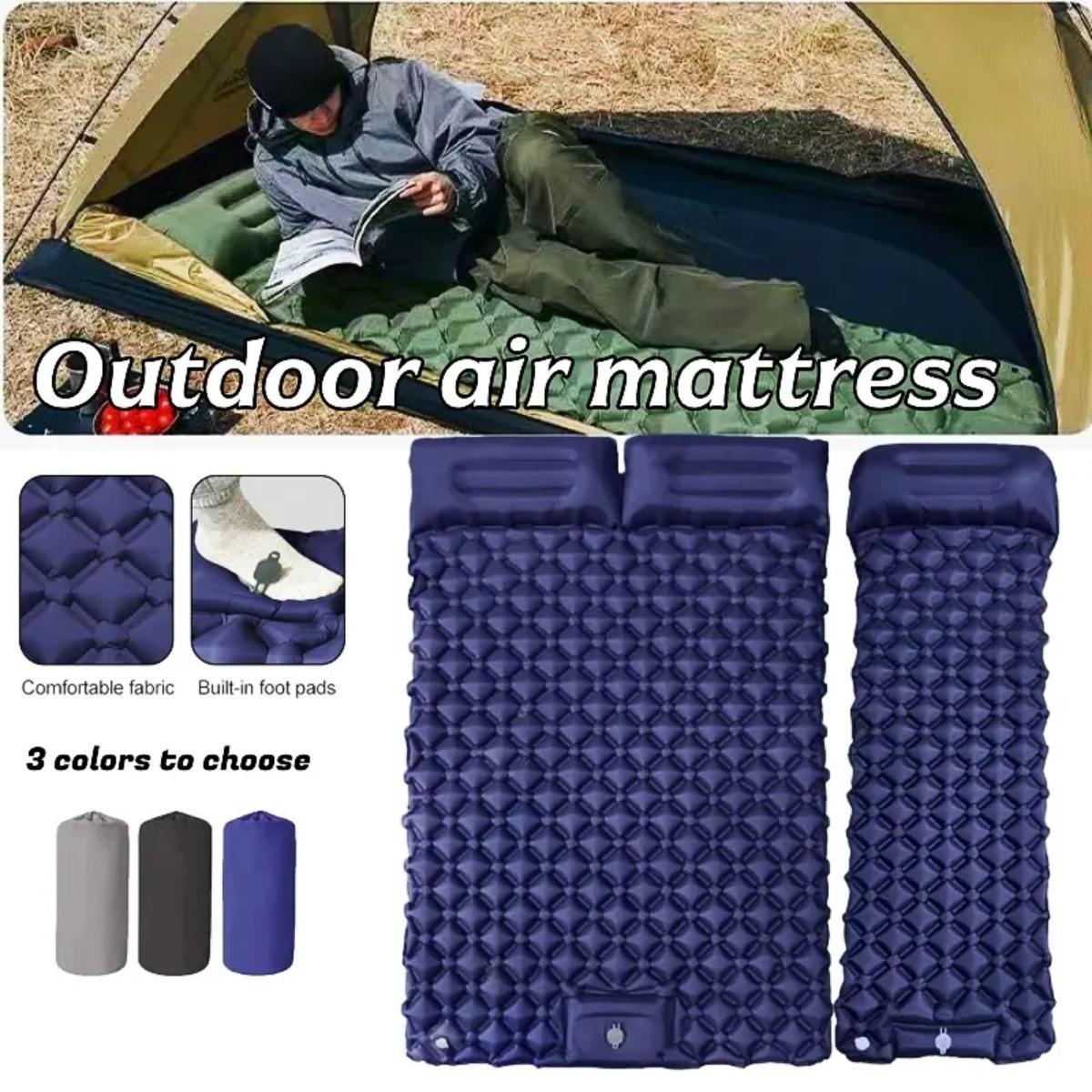 Outdoor Rug Waterproof - Односпальный и двуспальный надувной матрас, складной