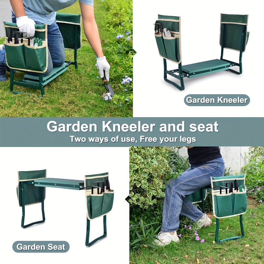 Outdoor Furniture Durable - Складной садовый табурет на коленях с