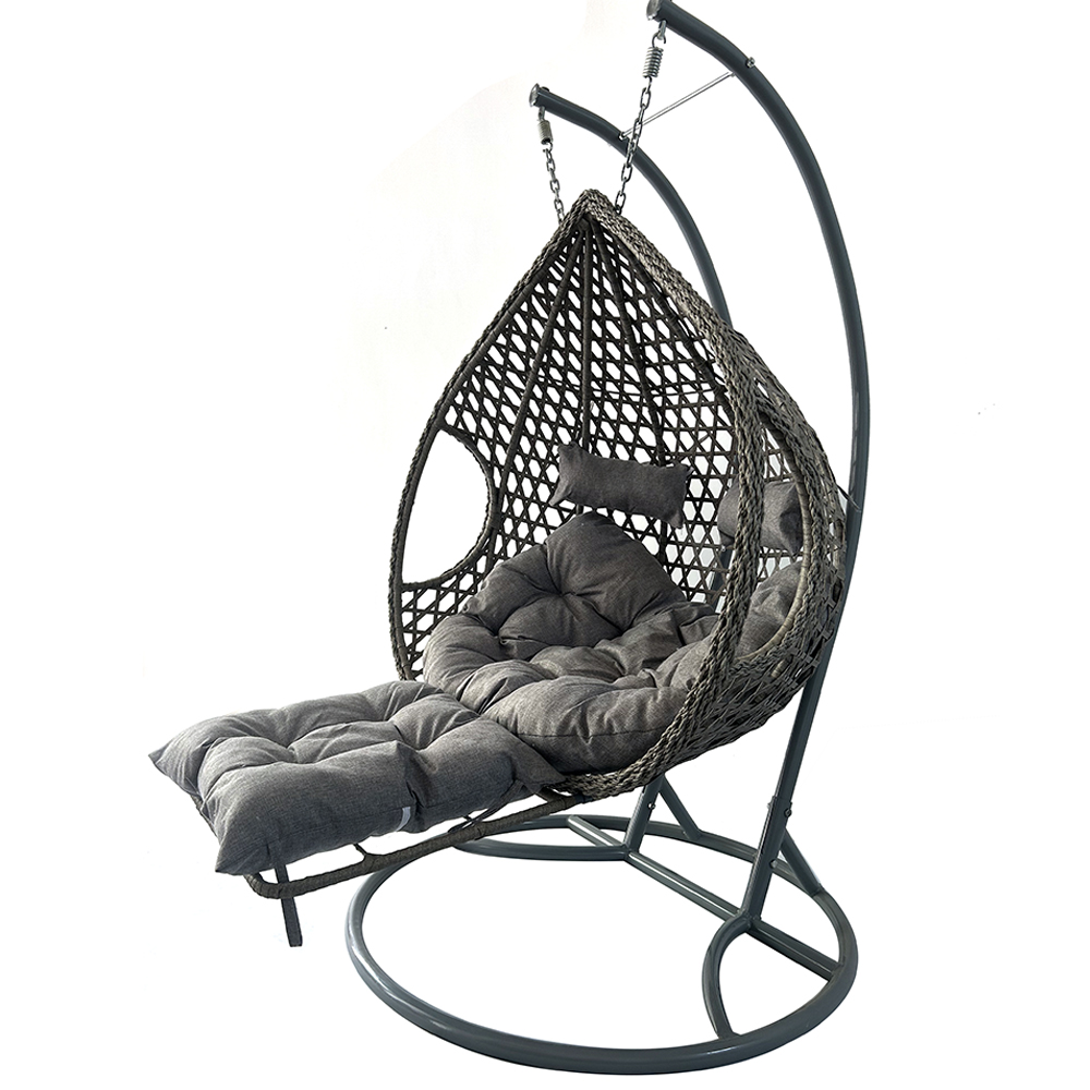 Подвесное кресло-кокон из рота – обзор и цена Garden Swing Chair