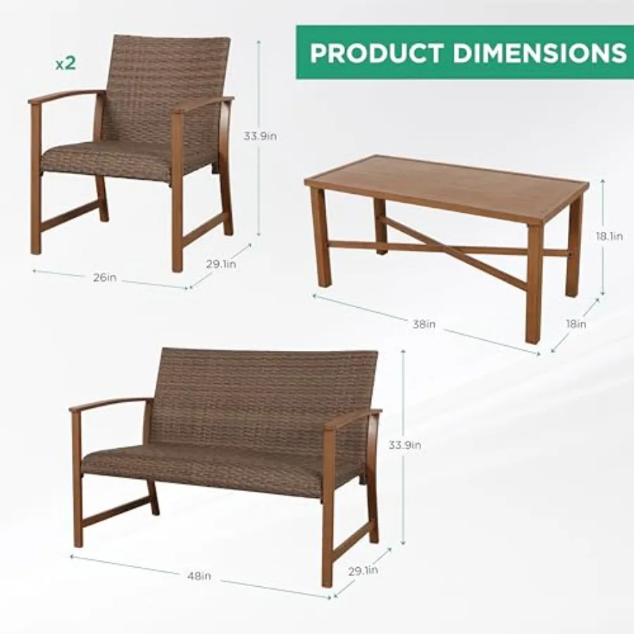 Комплект садовой мебели из 4 п – обзор и цена Outdoor Furniture Durable