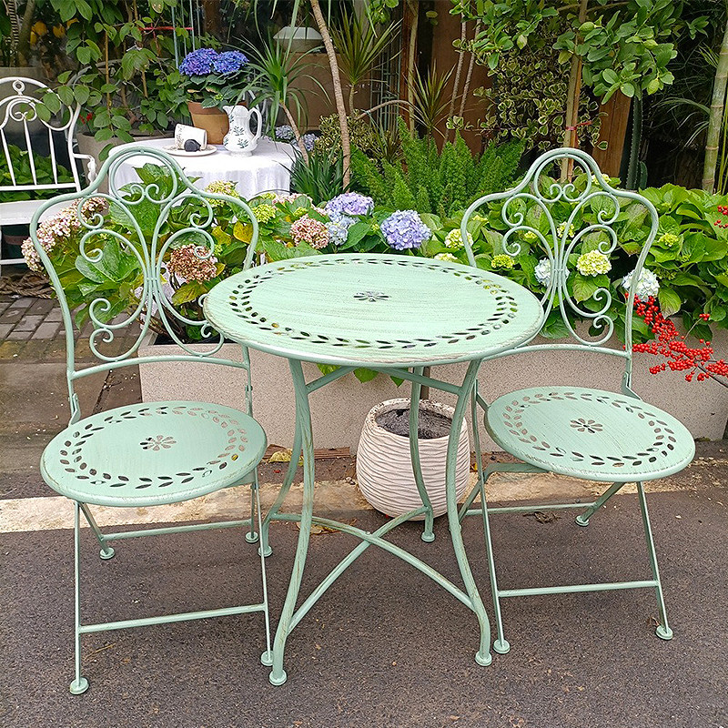 Французский деревенский стиль: – обзор и цена Outdoor Furniture Metal Chairs