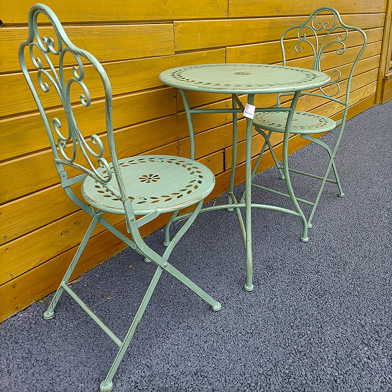 Французский деревенский стиль: – обзор и цена Outdoor Furniture Metal Chairs