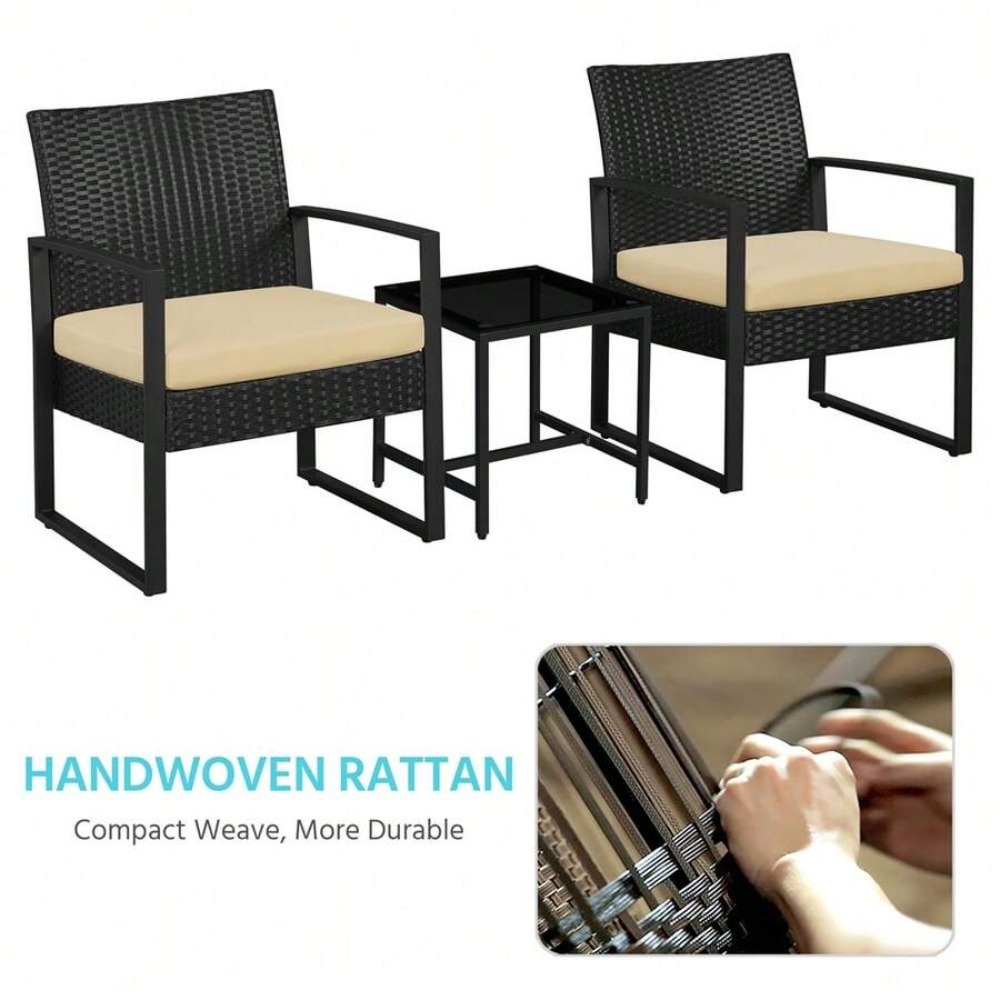 3-предметный комплект уличной  – обзор и цена Outdoor Furniture Table And Chairs