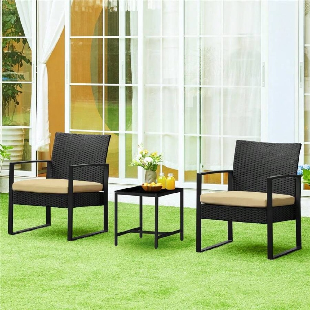 3-предметный комплект уличной  – обзор и цена Outdoor Furniture Table And Chairs
