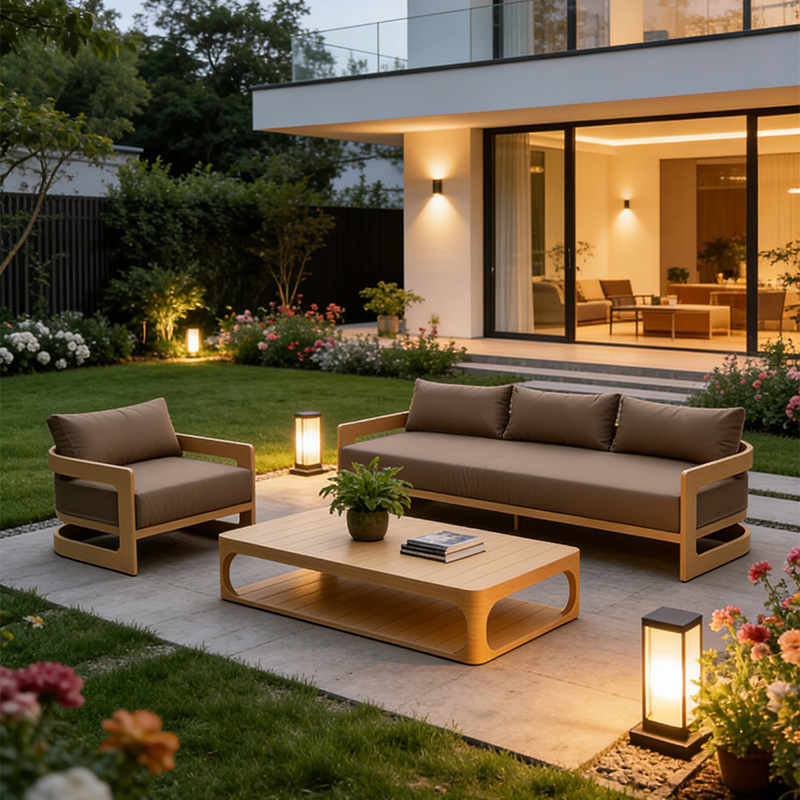 Современный алюминиевый компле – обзор и цена Outdoor Furniture Durable