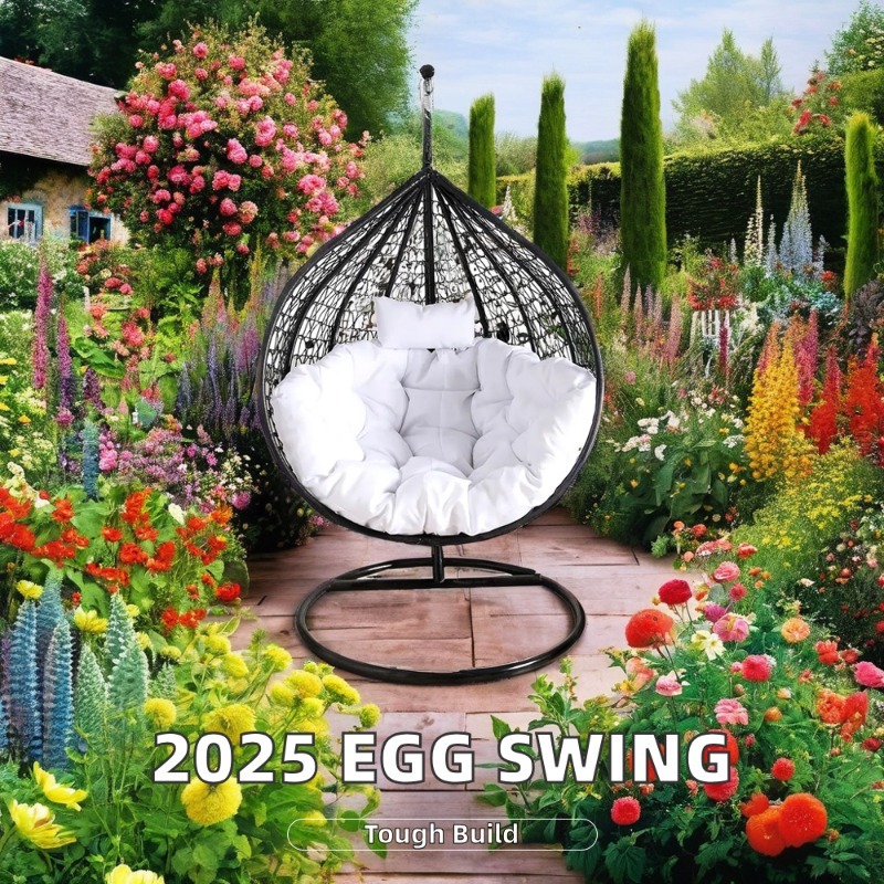 Новинка 2026: Складное кресло- – обзор и цена Garden Swing Chair