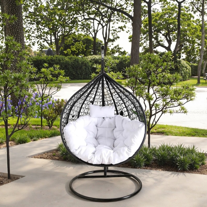 Новинка 2026: Складное кресло- – обзор и цена Garden Swing Chair
