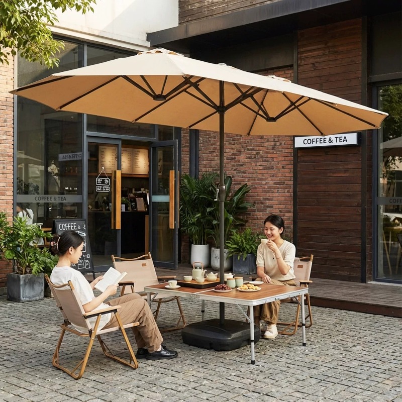 Уличный зонт от солнца с больш – обзор и цена Outdoor Furniture Sunbrella