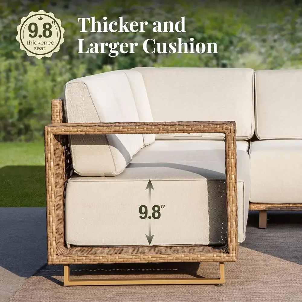 6-местный комплект садовой меб – обзор и цена Outdoor Furniture Luxury