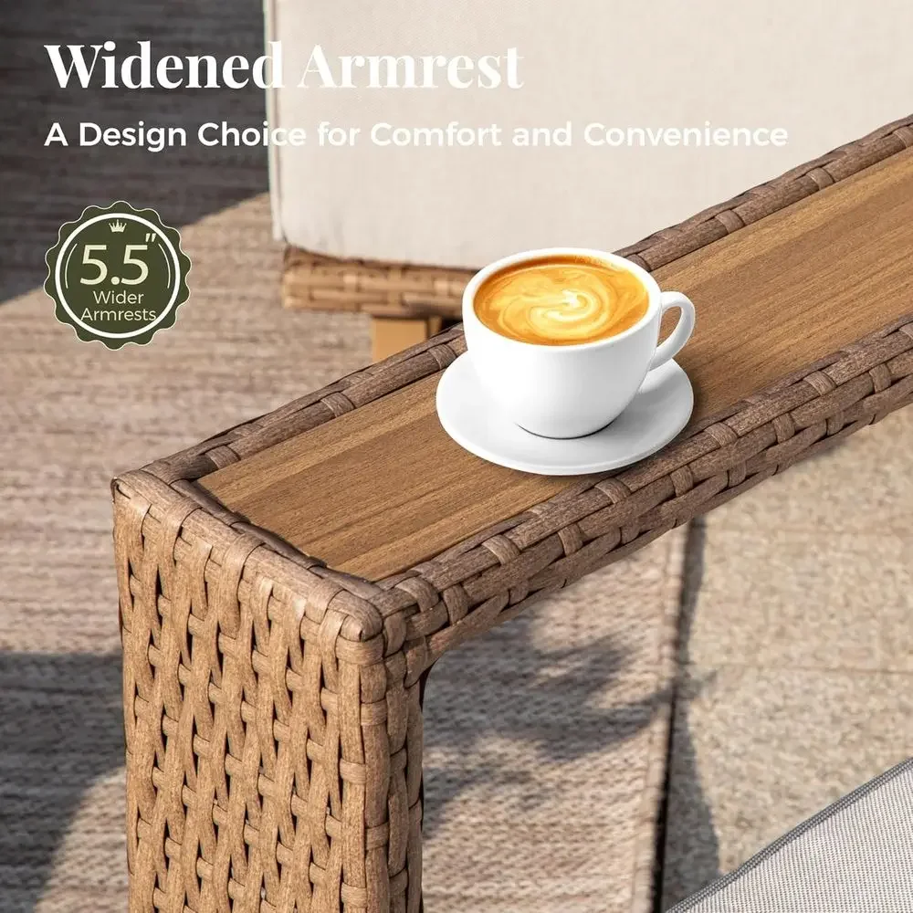 6-местный комплект садовой меб – обзор и цена Outdoor Furniture Luxury