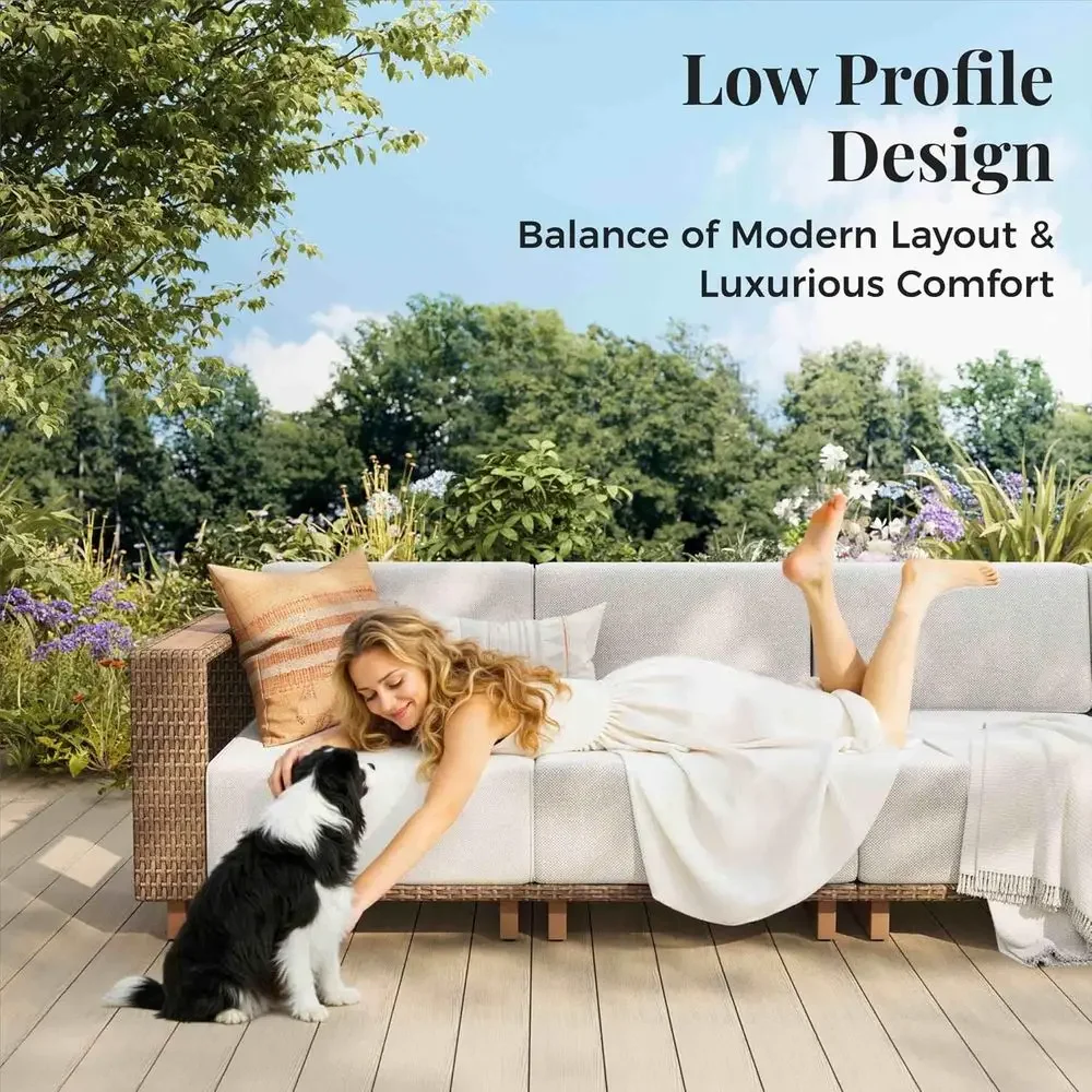 6-местный комплект садовой меб – обзор и цена Outdoor Furniture Luxury