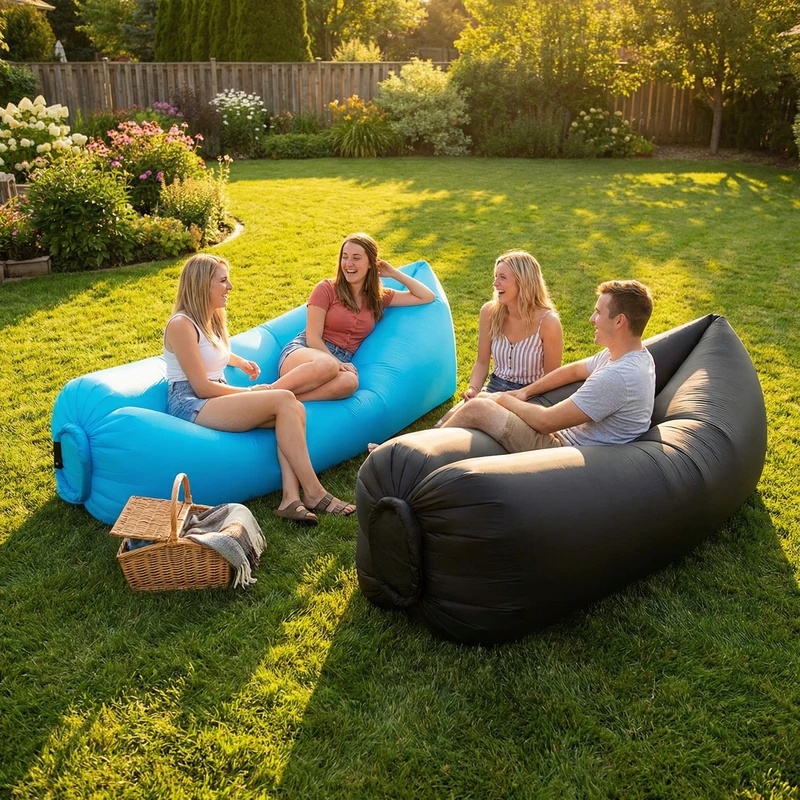 Портативный надувной диван-шез – обзор и цена Outdoor Furniture Costco