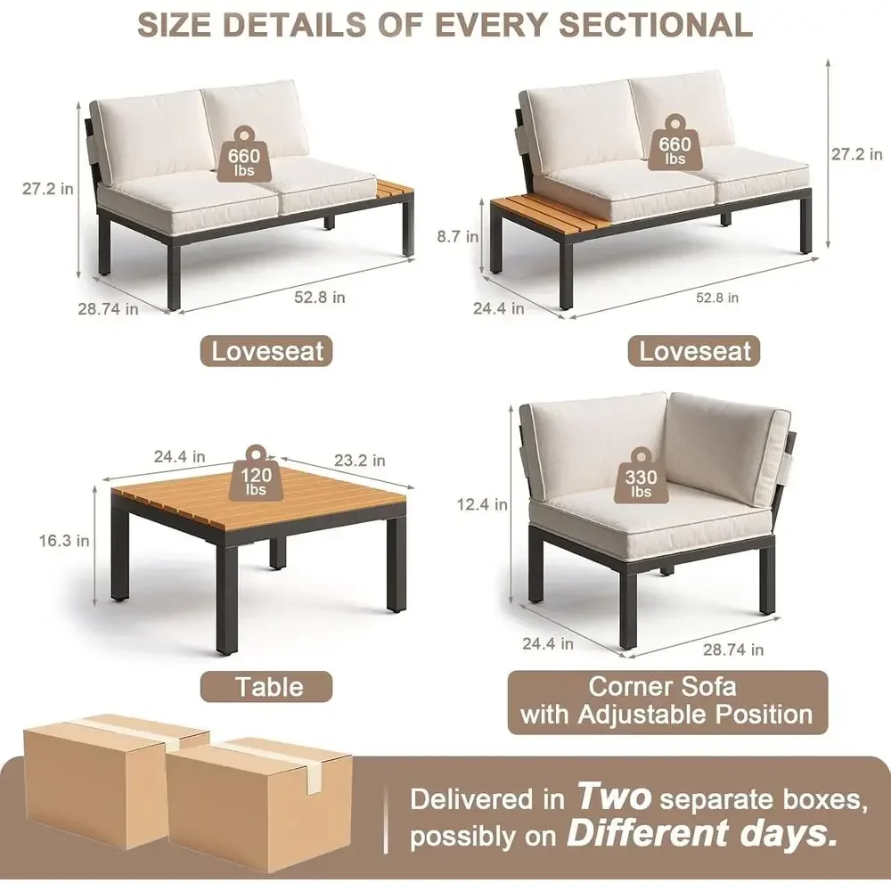 Комплект садовой мебели на 5 ч – обзор и цена Outdoor Furniture Durable